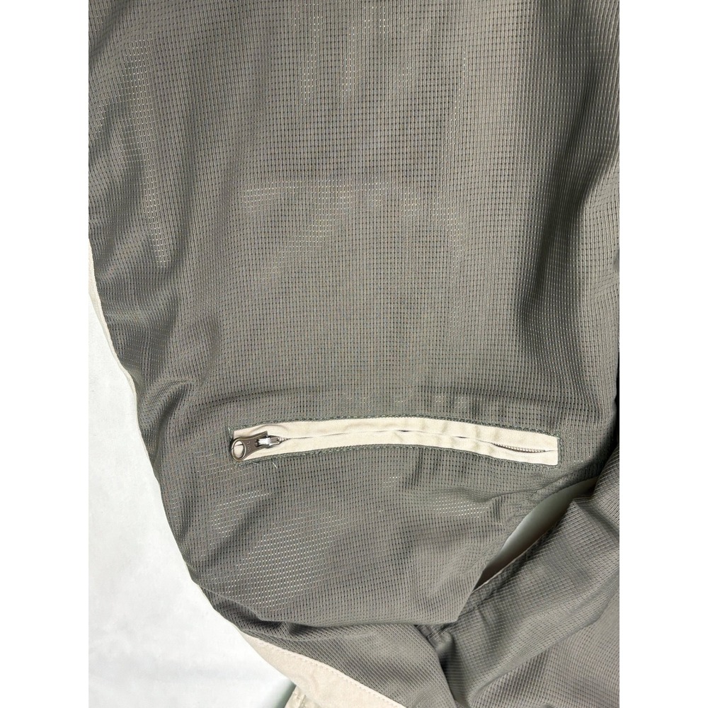 Orvis Mens Khaki Cotton Utility Fishing Travel Vest XL OR-7P78 Tan Mesh Lined - Picture 3 of 9